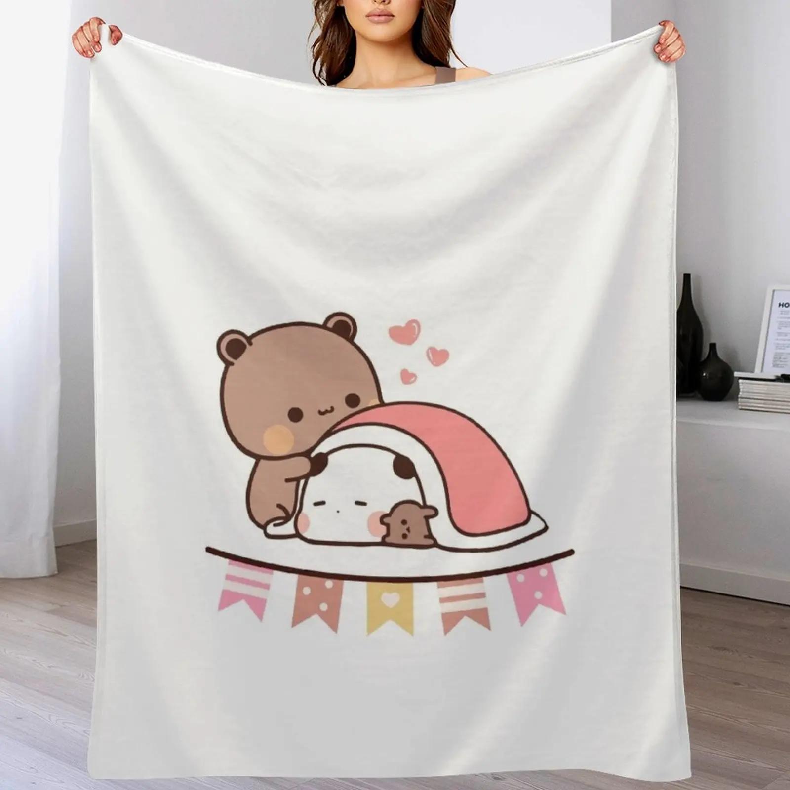 

bubu dudu new year Throw Blanket Soft Breathable Blanket for Night Sleeping 102x76cm(40x30in)