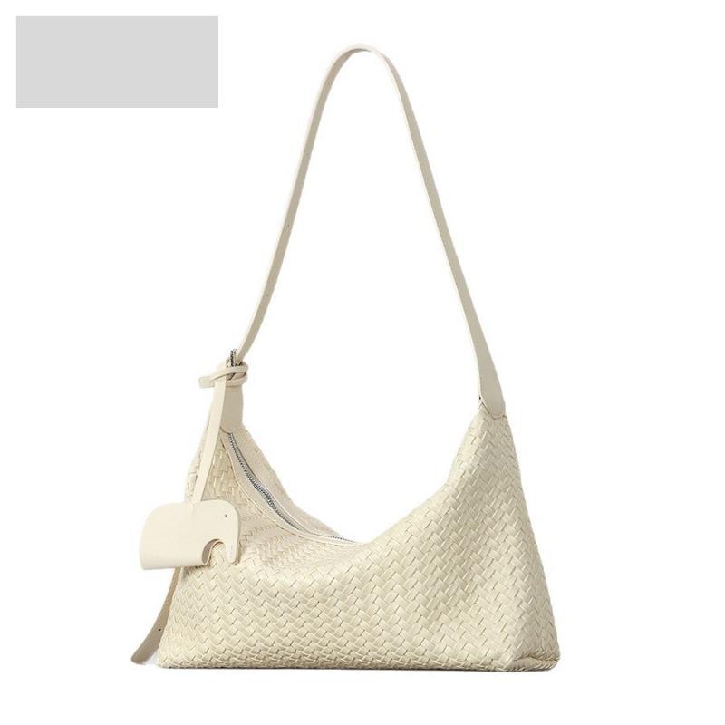 Borsa alla moda e semplice a spalla singola a tracolla Borsa sottospalla a mano Borsa pendolare intrecciata a mano