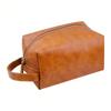 Simulation Leather Men's Toilet Bag Portable Travel Skin Care Product Storage Bag