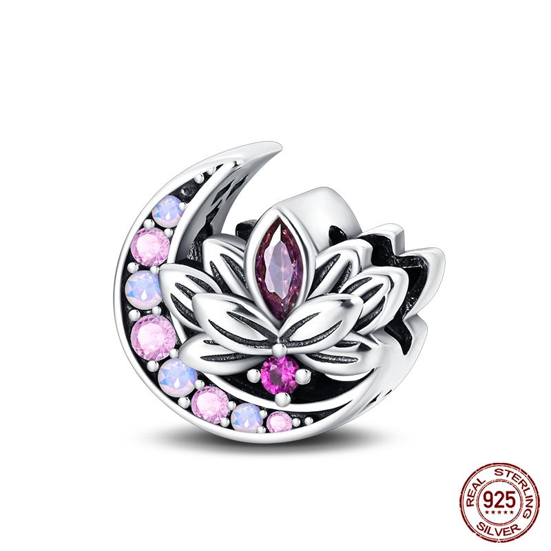 Original 925 Prata Esterlina Cor Mágica Camaleão Luminoso Série Charme Contas Adequado Ajuste Pulseira DIY Jóias Presentes