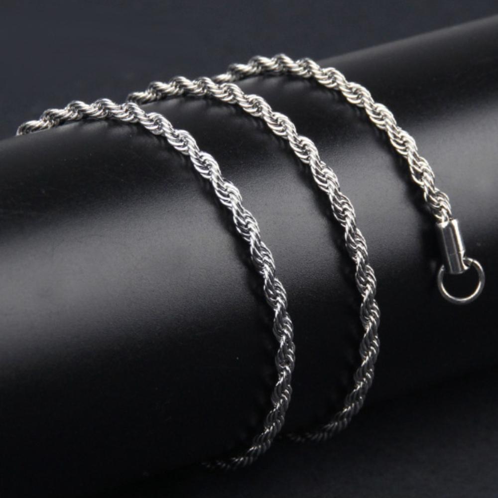 Модное Элегантное Женское Украшение Ожерелье из Крученой Веревки Трендовые Аксессуары 16inch