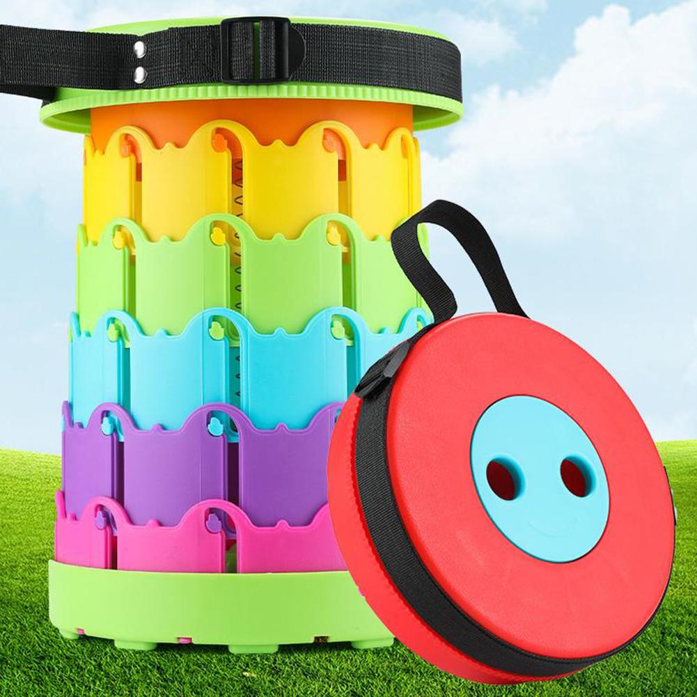 Outdoor Retractable Stool Chairs Portable Camping Foldable Convenient Chair Fishing Chair