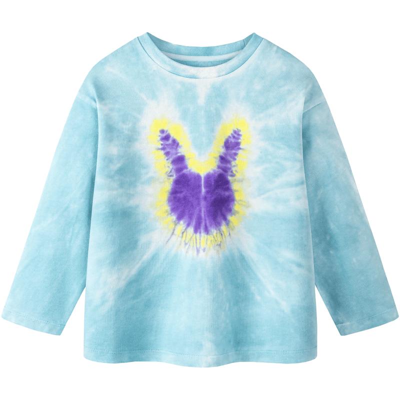 Minibala Boys  Long-Sleeve Tie-Dye Cotton T-Shirt 130