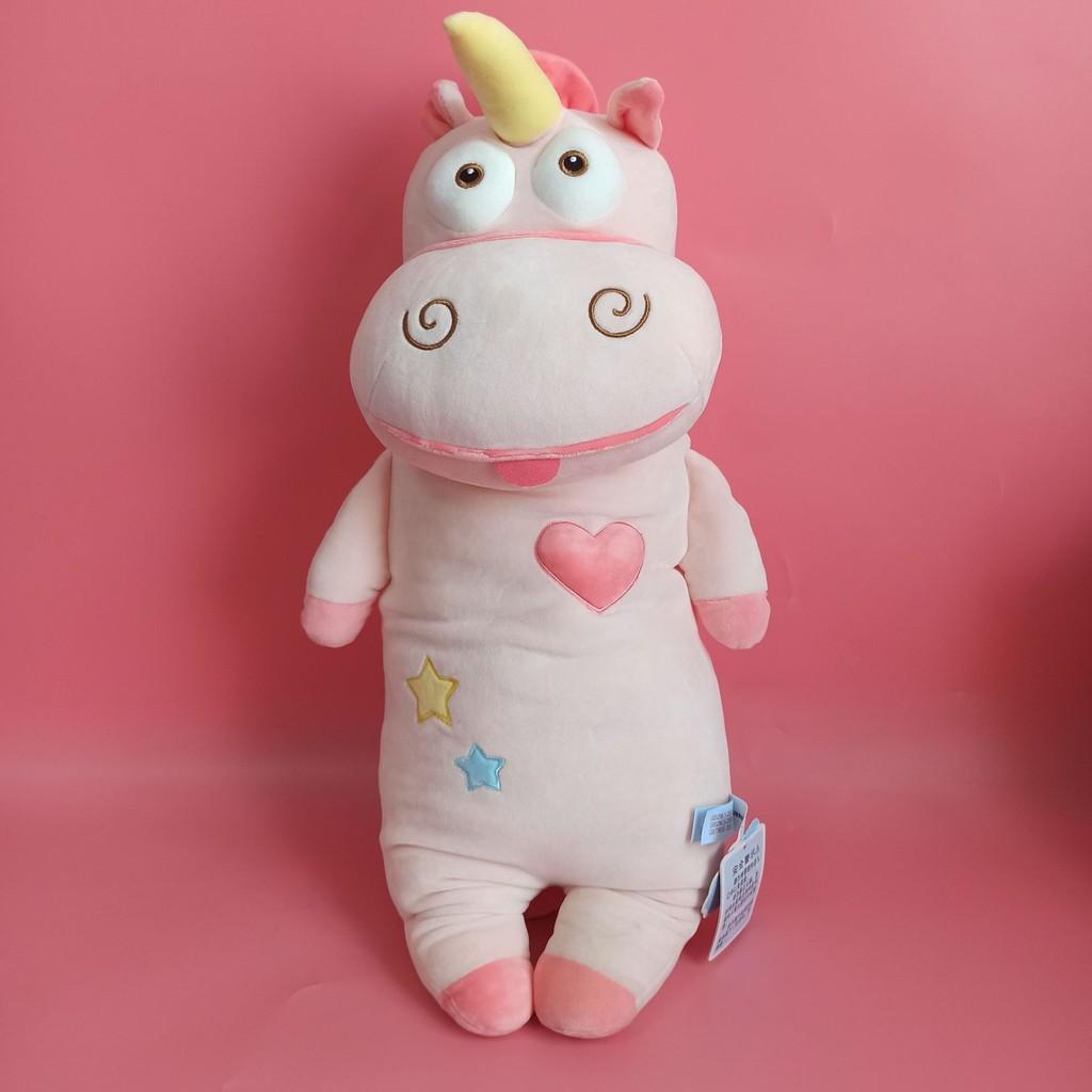 

Plush Toy Unicorn Stuffed Doll With Pp Cotton Filling For Decoration Bedroom розовый
