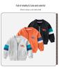 Children's Cartoon Color Block Zipper Cardigan – Spring and Autumn Long Sleeve Toddler Jacket