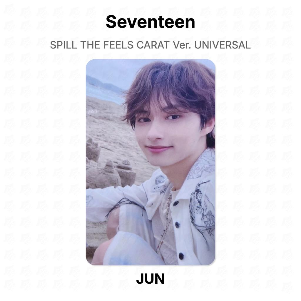 Seventeen SPILL THE FEELS CARAT Ver. UNIVERSAL Official Photocard