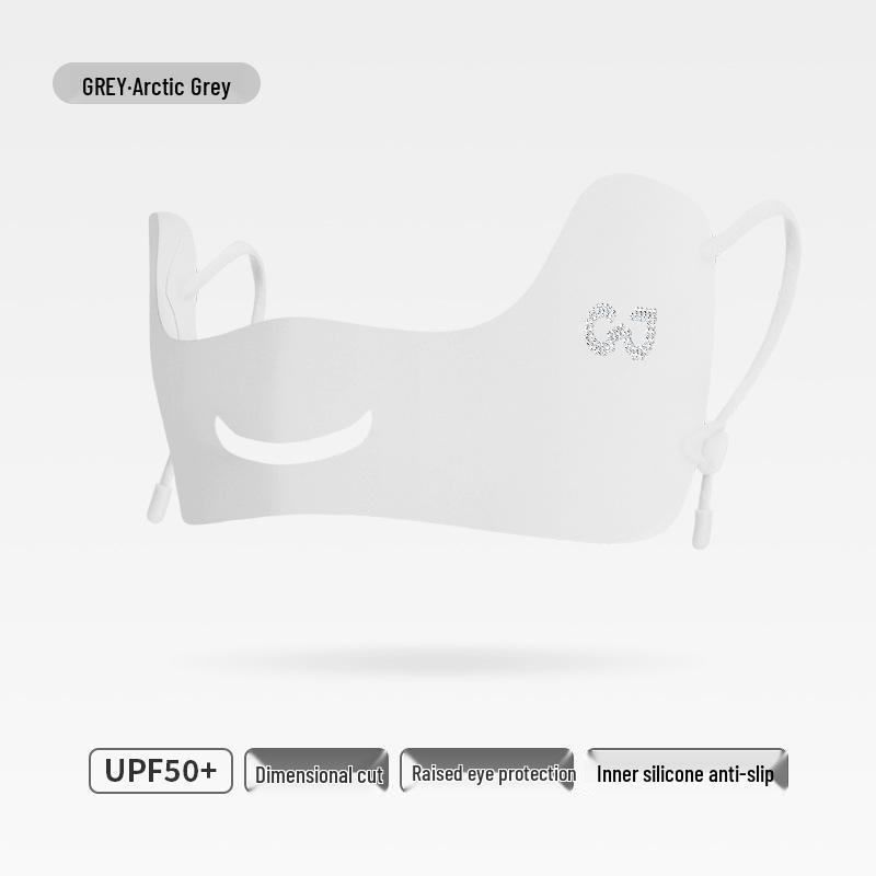 Seamless Butterfly Mask: Women's 24x Sun Protection with Breathable Ice Silk & UV Shield for Eye Corners & Nose