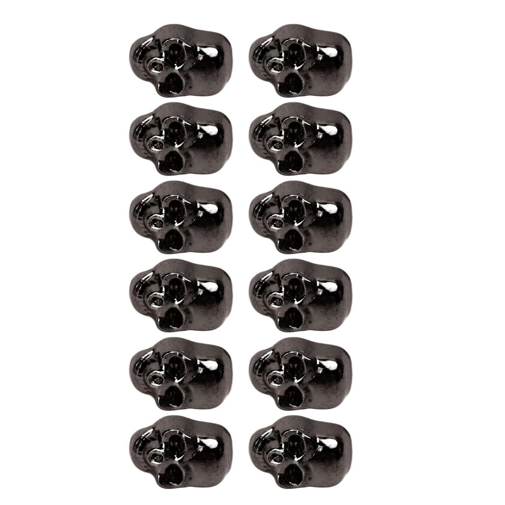 200 Sets Skull Rivets Butiful Fashionable Skull Stud Accessories for Shoes Clothing Bags