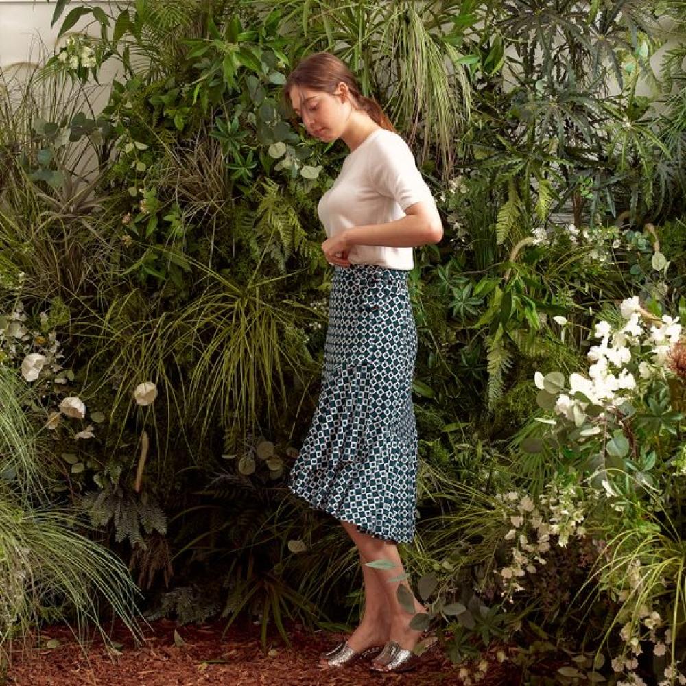 Lipbbam Vivienne Frill Wrap Skirt Ldm57sg01