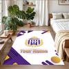 Crystal Velvet Rug Custom Name Text, Soft Non Slip Floor Mat Home DecorAnderlecht FC