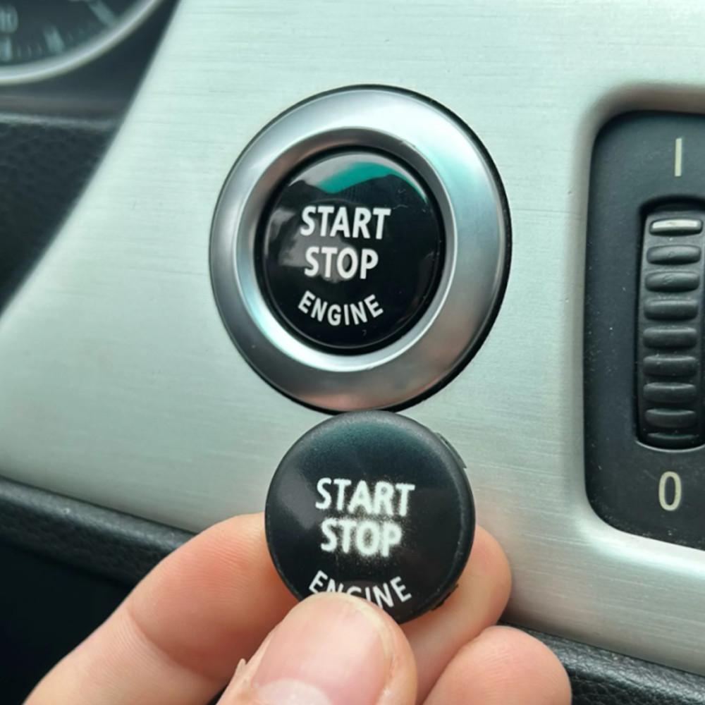 Car Start STOP Push Button Rear Boot Trunk Switch Button Replace Cover Trim For BMW E81 E82 E87 E88 E89 E90 E91 E92 E93 E60 E61 Vdkc30