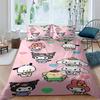 Cute Cartoon (Pom Pom Purin) Printed Bedding Set, Duvet Cover 1, Pillowcase 2, Adult and Children's Bedding Set, Luxury Gift