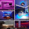 DC 12V LED Strip SMD 2835  Red Blue Pink Yellow Ice Blue White Home Decor Flexible Ribbon Tape Rope Lights 5M/Roll
