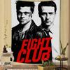 Klassischer Film Fight Club Brad Pitt Boxfilm Motto-Party Hintergrundtuch für Geburtstagsdekorationen Hintergrund für Fotoshooting