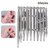 1Pcs Acupuncture Pen, Facial Reflexology Tools Stainless Steel, Trigger Point Massager Tool, Deep Tissue Massage Tool