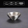JingJingRS 304 Stainless Steel Gold-Plated Noodle Bowl