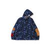 Bape Kolorowy Kamuflaż Wgm Rekin Bluza Kurtka 001LJG301007X