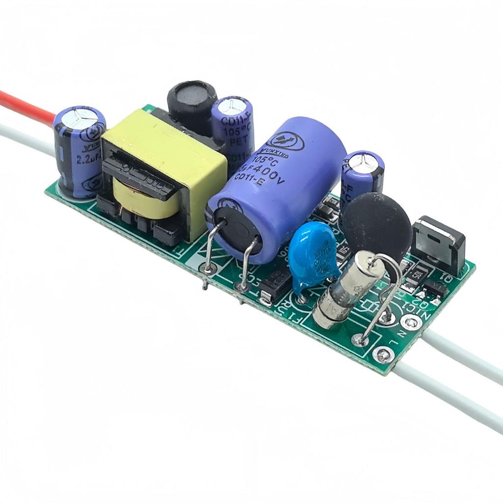 8-24W LED SCR Dimming Power Supply with Soft Start & No Flicker, 15W/18W/20W Deep Dimming