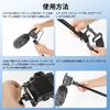 Ulanzi ZJ08 Microphone Boom Pole with Cold Telescopic Microphone Boom Arm with TRS Adjustable Metal Camera Microphone Camera Microphone 1kg Weight for