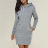 Felpa con cappuccio sportiva pullover sportivo a maniche lunghe da donna moda autunno abito da donna