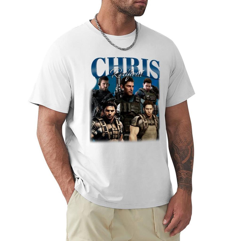 Chris Redfield bluesnake eater bootleg TShirt Holiday Party Tee Shirt
