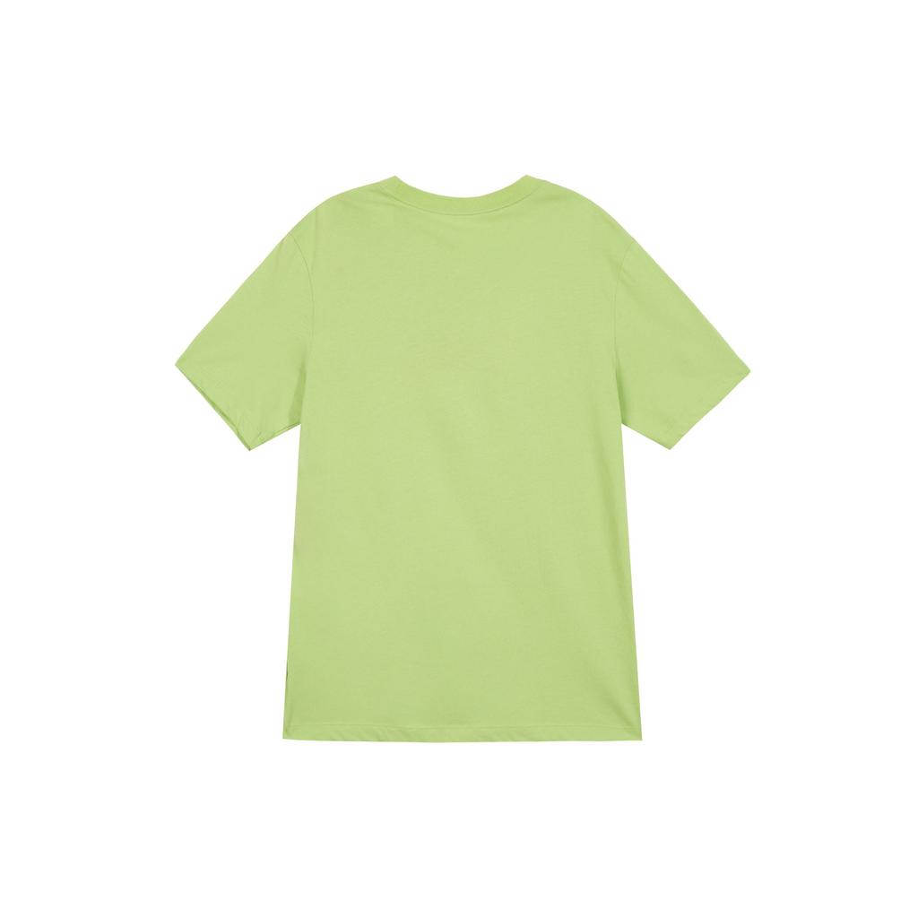 Nike Logo Print Crew Neck Casual Sport Short Sleeve T-Shirt Men Tops Green AR5007-332