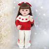 55cm Full Vinyl Baby Doll - Children's Day Gift, Reborn Companion & Bath Toy.
