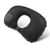 Custom Inflatable U-Shaped Travel Neck Pillow for Car & Airplane