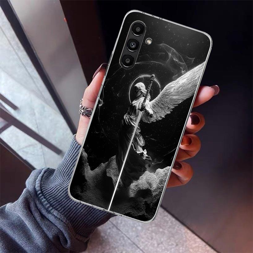 

Archangel Michael Phone Case For Samsung Galaxy A17 A57 A37 A16 A26 A36 A56 A15 A25 A35 A55 A14 A13 A54 A53 A34 A24 A33 A23 Gala Samsung A73