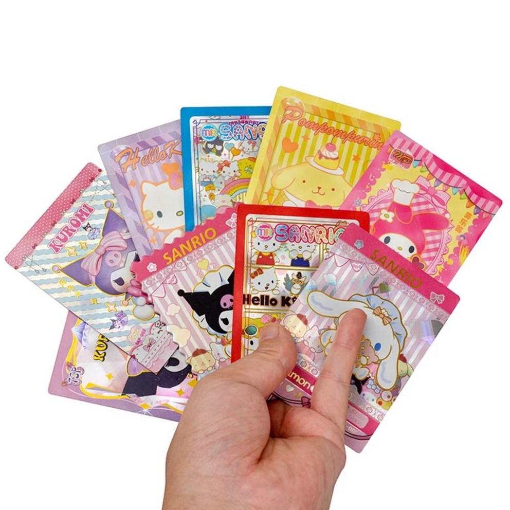 Sanrio Character Hologram Rare Photocards 90pcs Kuromi Cinnamoroll My Melody Hello Kitty