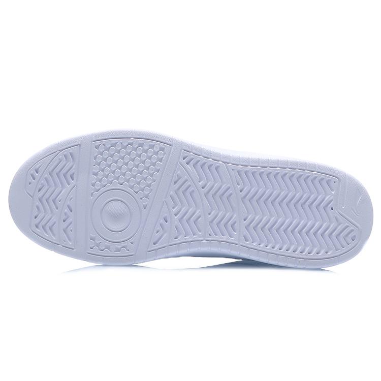 New LiNing Sports Life Collection Anti Slip And Wear Resistant Lightweight Low Top Skateboard Shoes Women's White Pink AGCQ578-3