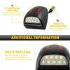 2 White For Sierra GMC 1500 2500 3500 HD LED License Plate Light Car Accessories