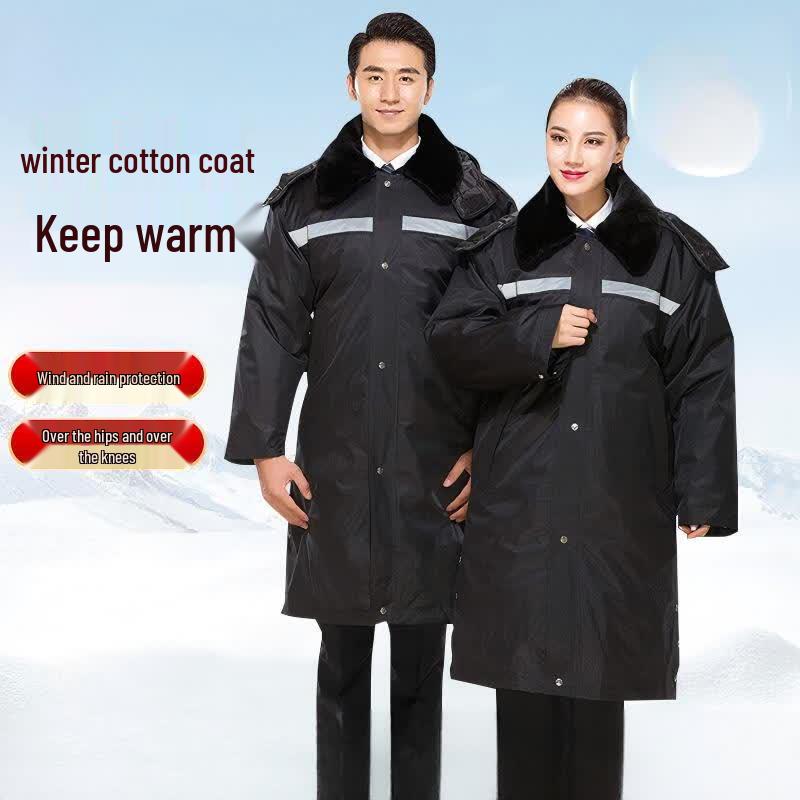 Men s Security Guard Padded Winter Coat 175/XL