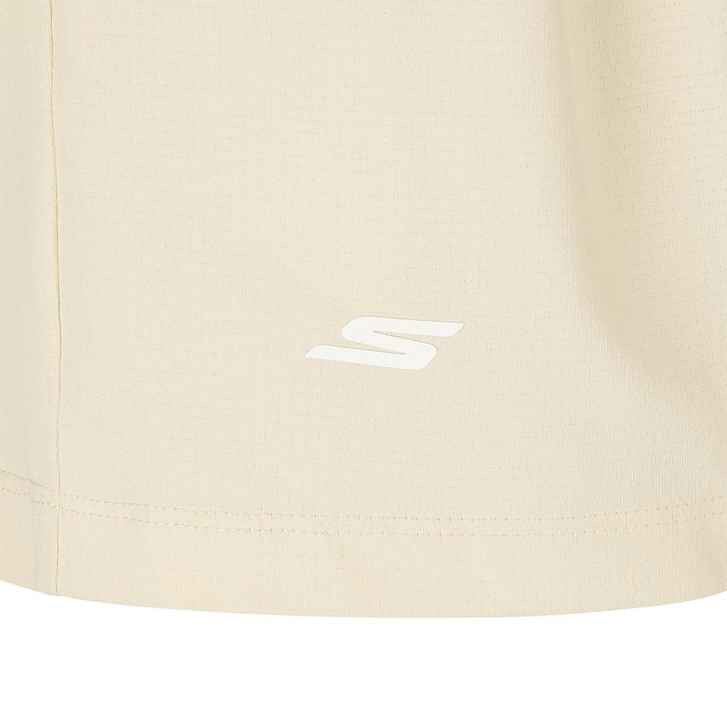 Skechers Solid Color Elastic Breathable Skin-Friendly Casual Shorts Women Bottoms P226W042-001J