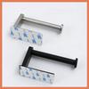 Bathroom stainless steel toilet paper holder, convenient installation of roll paper holder, kitchen tissue holder