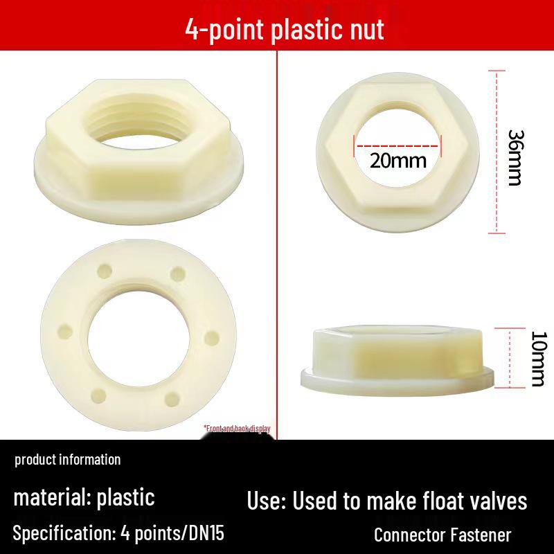 4-Point Automatic Water Level Controller with Self-Stop Float Valve for Tanks and Towers