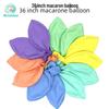 Colorful Macaron Balloons: Round Dopamine Balloons for Children's Birthday Party Decoration