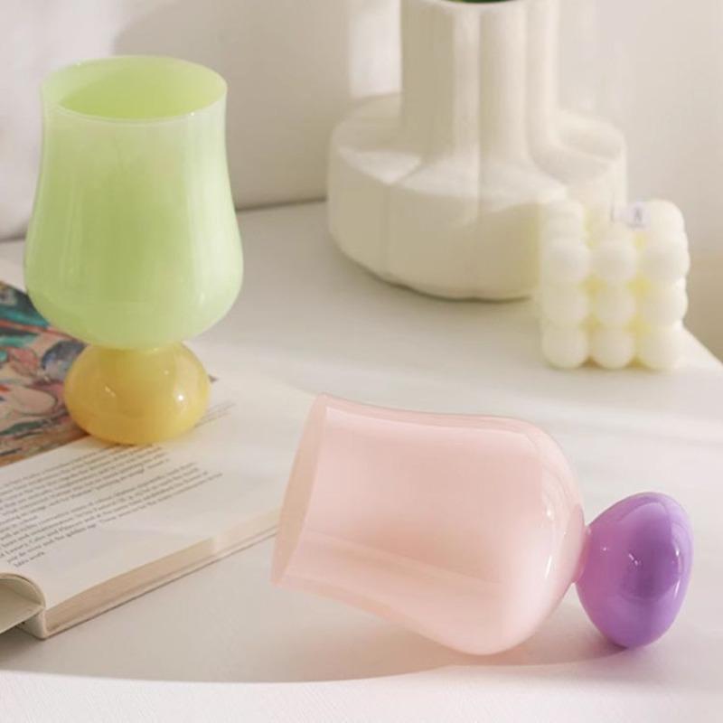 Glass Tulip Cup Tasting High-end Household Glass Beer Red Wine Glass Household Products Kitchen Tableware