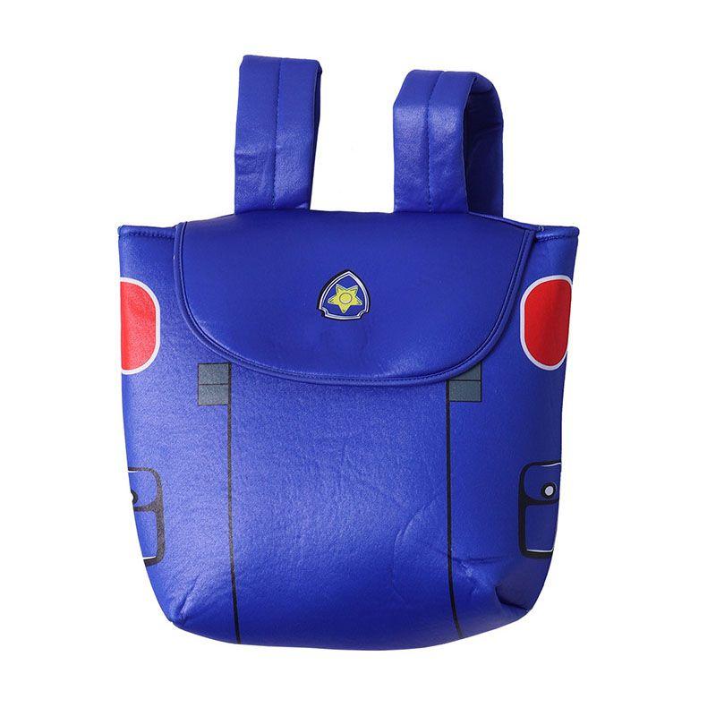

Paw Patrol Chase Skye Costume Kids Cop Cosplay Fancy Halloween Dress Blue Backpack Only,31*31cm/12.20*12.20in