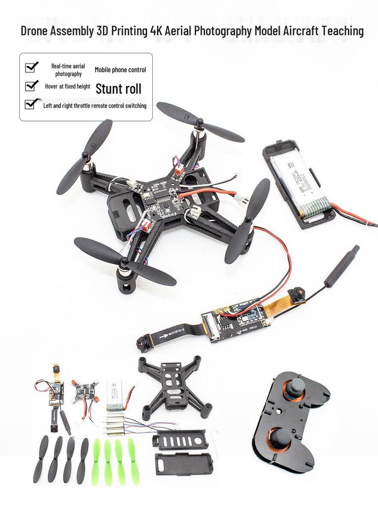 DIY 4K Aerial Photography Quadcopter Kit – Complete Assembly Set