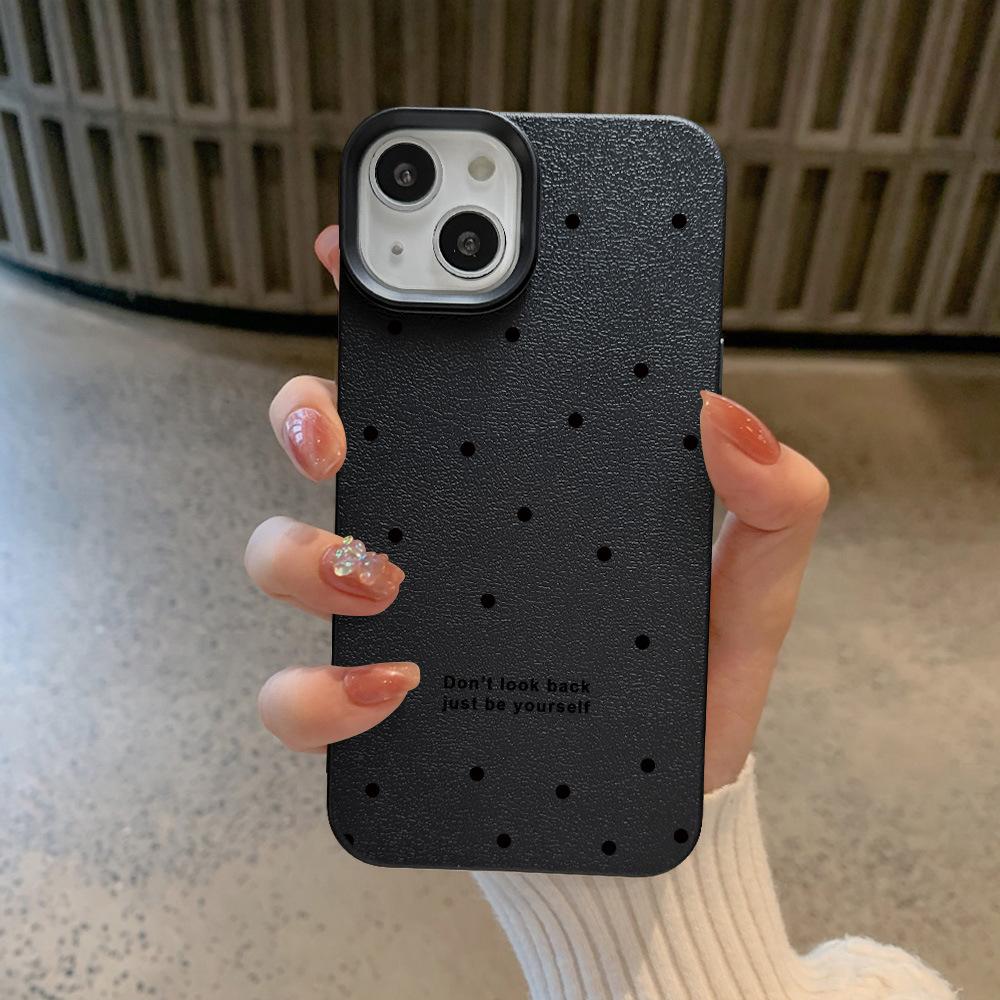 Full Screen Polka Dot Letters Suitable for Apple 16 Mobile Phone Case IPhone 1514plus13promax Creative 12