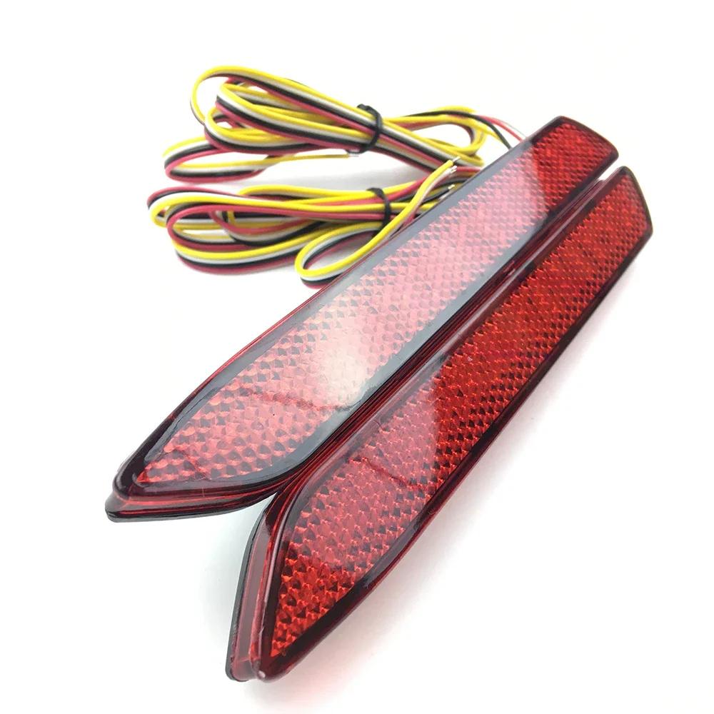 LED Brake Stop Rear Bumper Reflector Lamp Tail Turn Signal Light for Innova/ISF/GX470/RX300 For Toyota Venza Wish Harrier