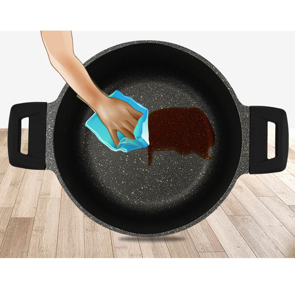 24cm Medical Stone Nonstick Soup Pot for Kitchen Induction Cooker Stewed Meat Pot