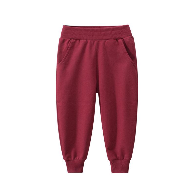 Jungen Freizeithose Einfarbige Sporthose für Kinder