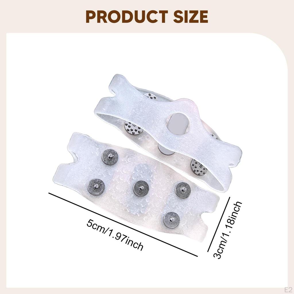 Mačky Proti Skluzu 5 Hrotů Odolné Proti Opotřebení Trakce pro Sněhové Rybaření Lezení