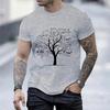 Calculus Algebra Tree Math Teacher Geek T Shirts Graphic Tops Streetwear Men's Clothing Short Sleeve Tees Summer T-shirt Men
