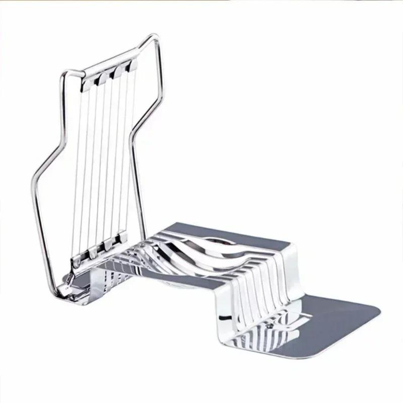 Stainless Steel Wire Home Kitchen Multi-function Egg Slicer Suitable for Hard Convenient Household Items Cooking Tools