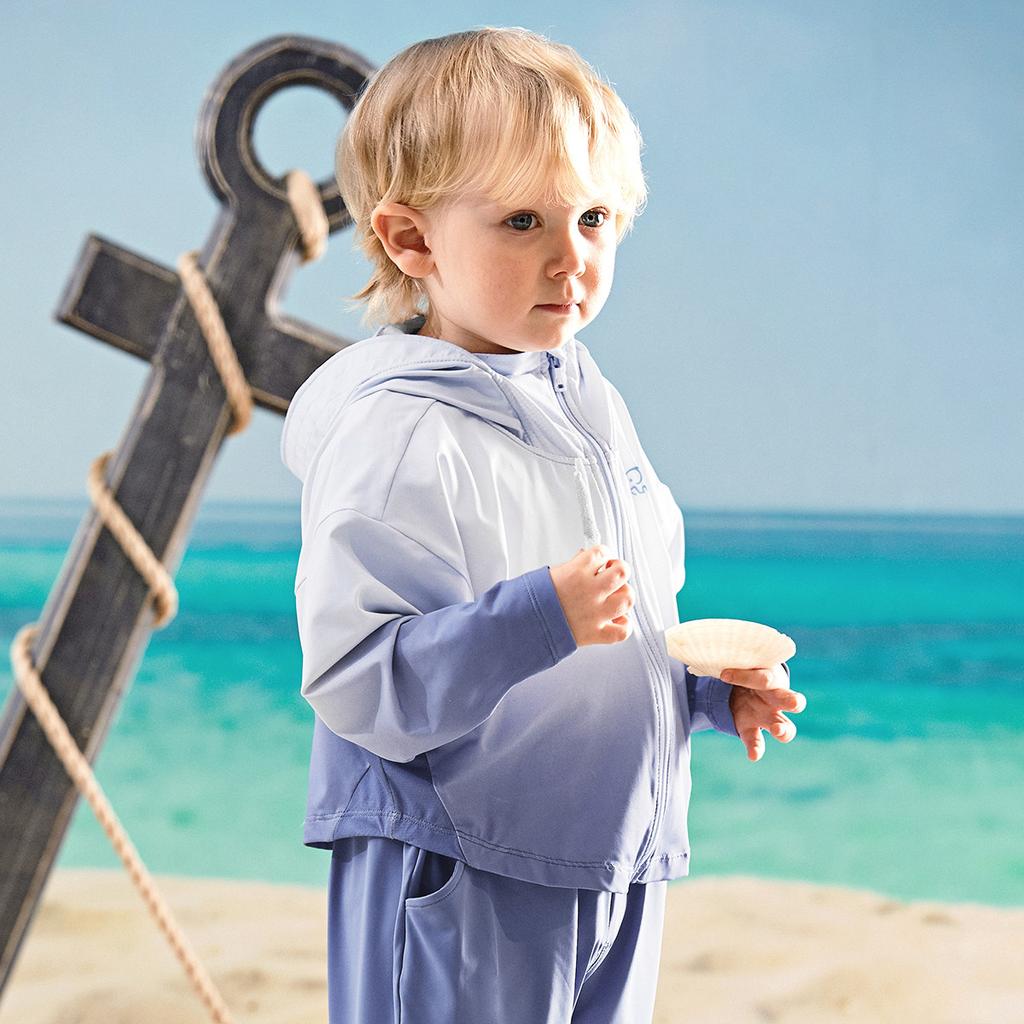 David Bella Ice Sensation Children's Sunscreen Clothes Summer Children's Lightweight Jacket Men's and Women's Sunscreen Clothes