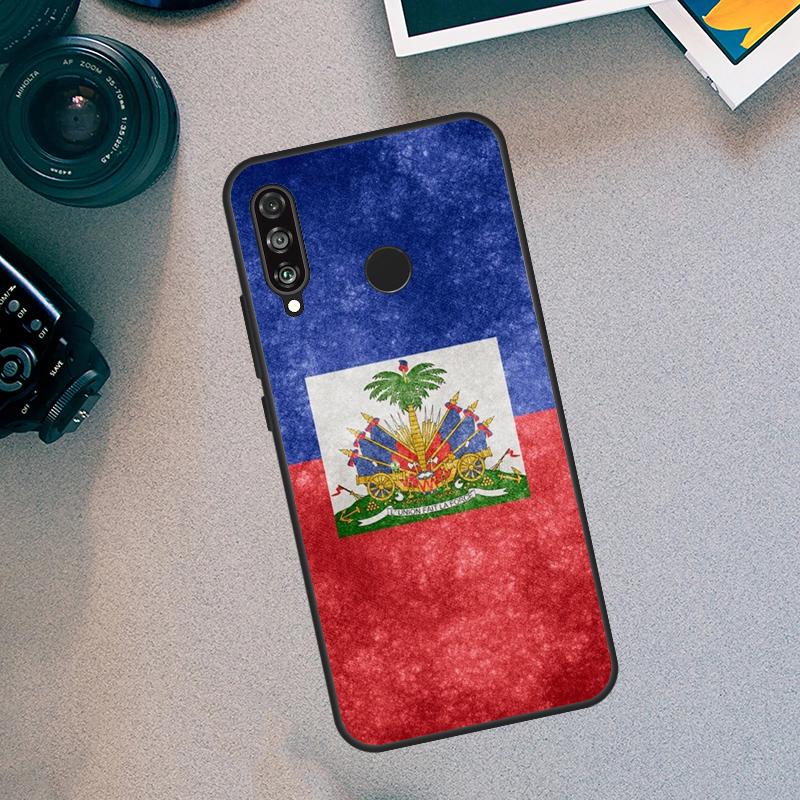 Haiti Haitian Flag For Huawei Nova 7i 8i 11i 12i  9 10 SE 11 Pro Y60 Y70 Y90 Y61 Y91 Y72 Y73 P40 P30 Lite Case