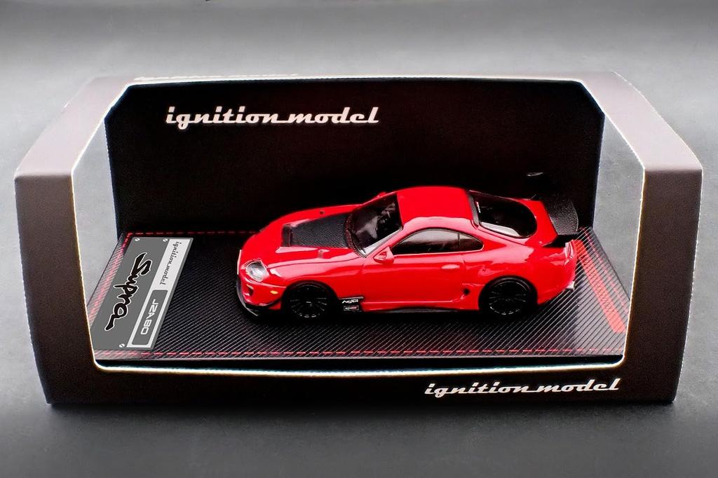 ignition model scale Toyota Supra RZ Red finished product IG3882 TK.Company 1/64 (JZA80)